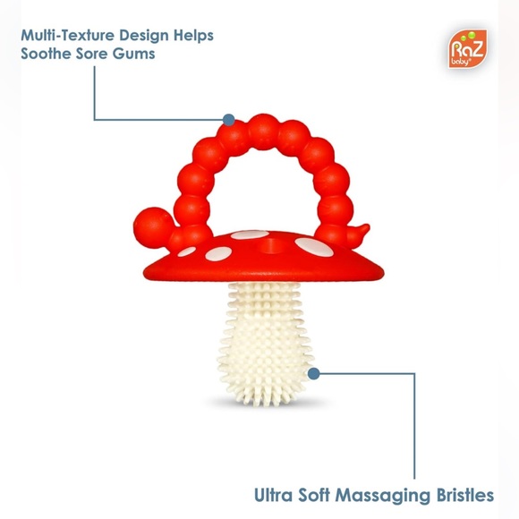 New RaZbaby Chompy Teether set - Picture 2 of 8